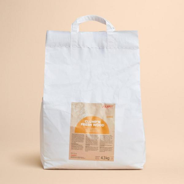 Litière pour chats naturelle